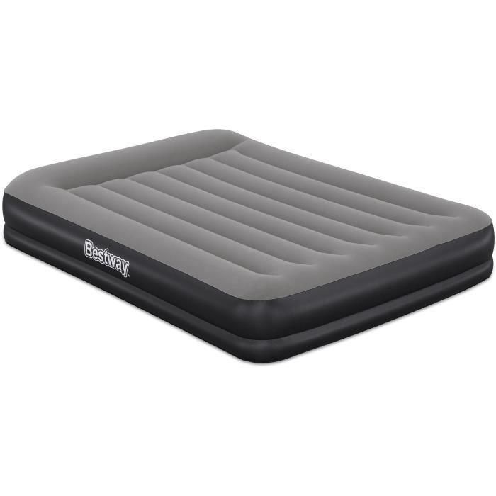 Colchón Hinchable - BESTWAY - 671BU - Tritech Queen - 2 plazas, bomba USB integrada, 2,03 m x 1,52 m x 36 cm Colchón Hinchable - BESTWAY - 671BU - Tritech Queen - 2 plazas, bomba USB integrada, 2,03 m x 1,52 m x 36 cm