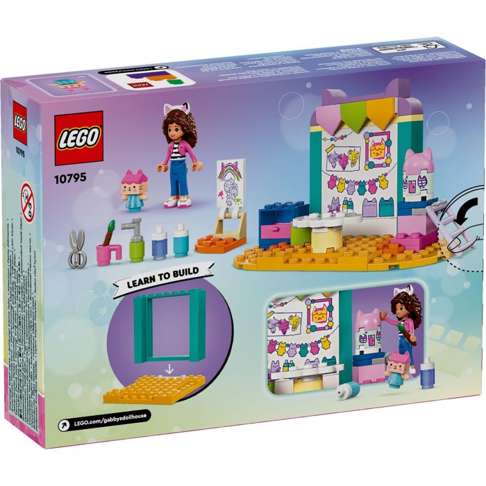LEGO 10795 La Casa de Gabby Creaciones con Bebé Box – Set de Construcción de Manualidades con Personajes Gabby y Bebé Box para Niños +4 años 13