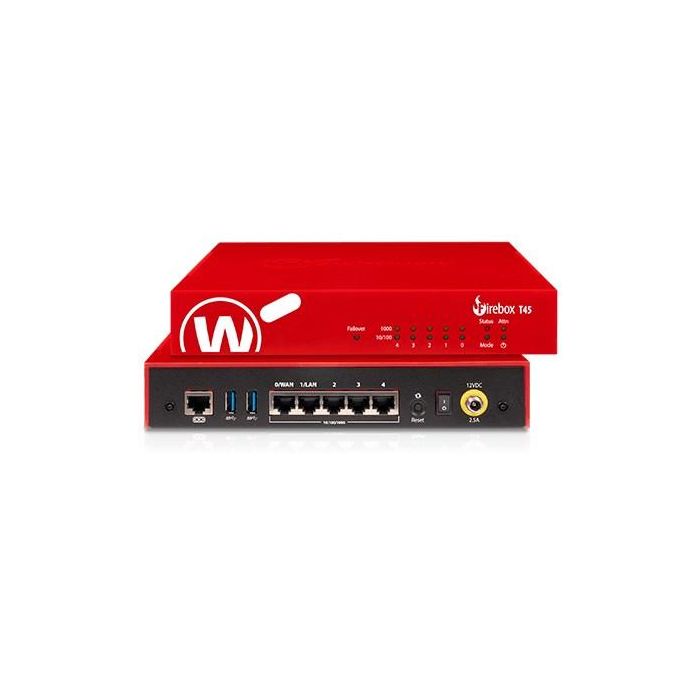 WatchGuard Firebox T45 +1Y Total Security Suite 1 WatchGuard Firebox T45 +1Y Total Security Suite 1