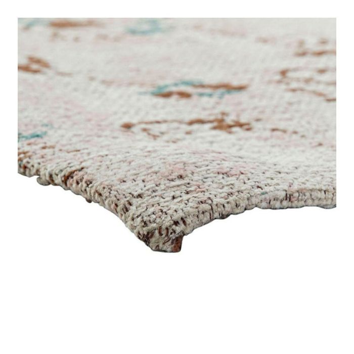 Alfombra DKD Home Decor Beige Algodón (60 x 240 x 1 cm) 1