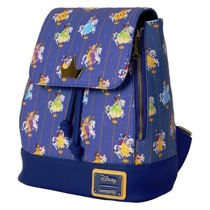 Mochila Carousel Princesas Disney Loungefly 26cm 2