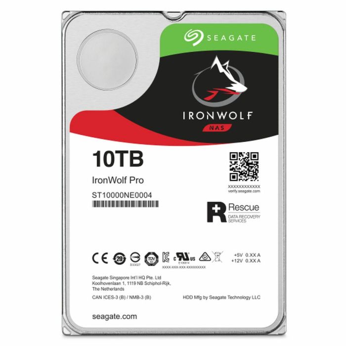 Disco Duro Seagate ST10000NT001 3,5" 10 TB