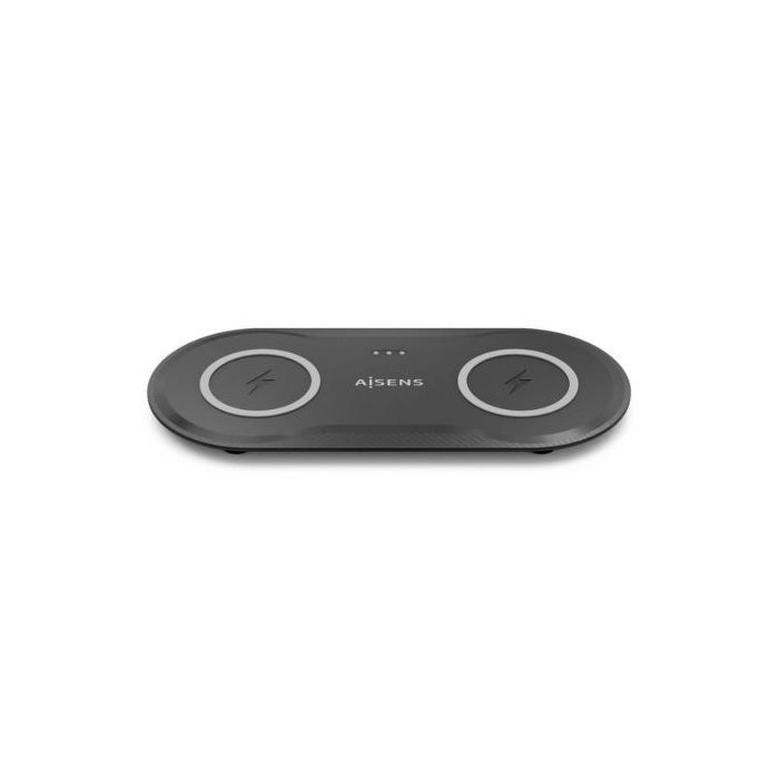 Estación de Carga Inalámbrica Qi Aisens ASCH-15W4WC064-BK/ 1xUSB Tipo-C/ 15W/ 5W/ Negro 1 Estación de Carga Inalámbrica Qi Aisens ASCH-15W4WC064-BK/ 1xUSB Tipo-C/ 15W/ 5W/ Negro 1