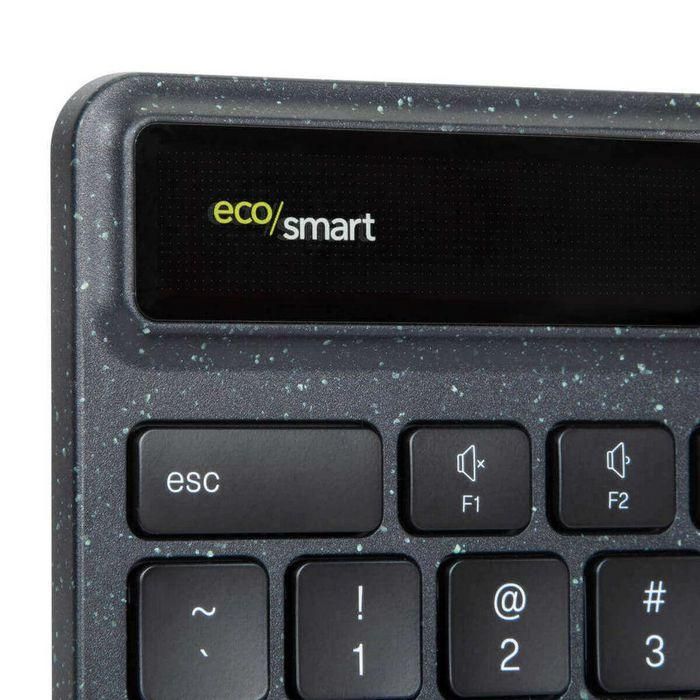 Targus Sustainable Energy Harvesting EcoSmart™ Keyboard, Bluetooth 5.0 BLE, Nordic 9 Targus Sustainable Energy Harvesting EcoSmart™ Keyboard, Bluetooth 5.0 BLE, Nordic 9