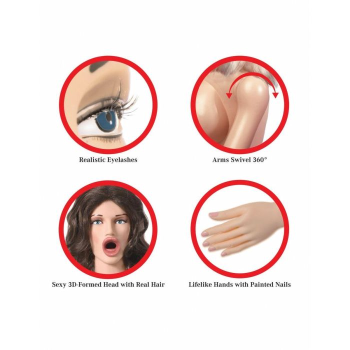 Muñeca Hinchable B.J. Betty Nova Rico 3 Muñeca Hinchable B.J. Betty Nova Rico 3