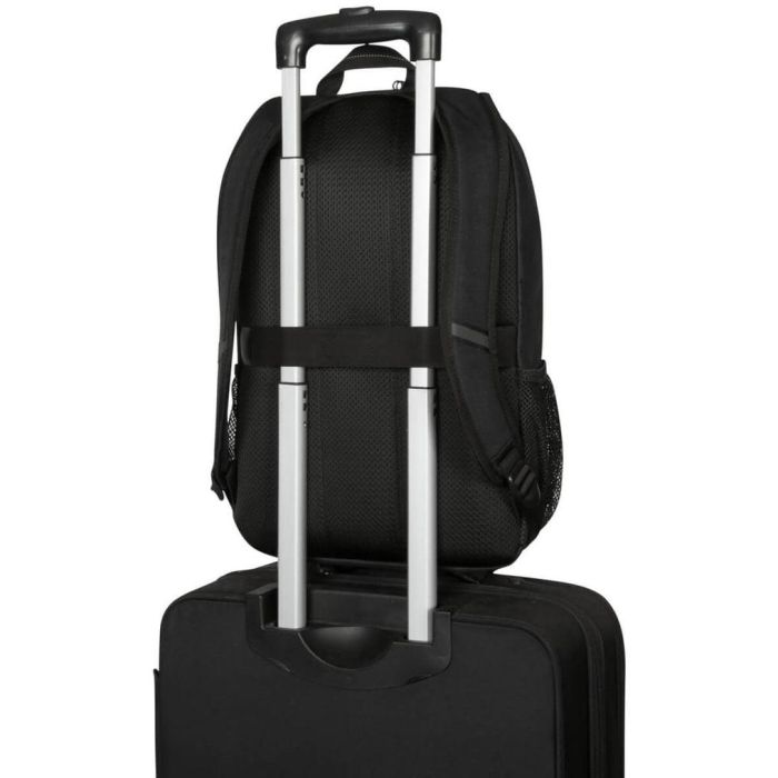 Targus TBB943GL Mochila Classic para Portátil 15.6" (16") de Poliéter, Negra con Tirantes Acolchados y Bolsillos 5 Targus TBB943GL Mochila Classic para Portátil 15.6" (16") de Poliéter, Negra con Tirantes Acolchados y Bolsillos 5