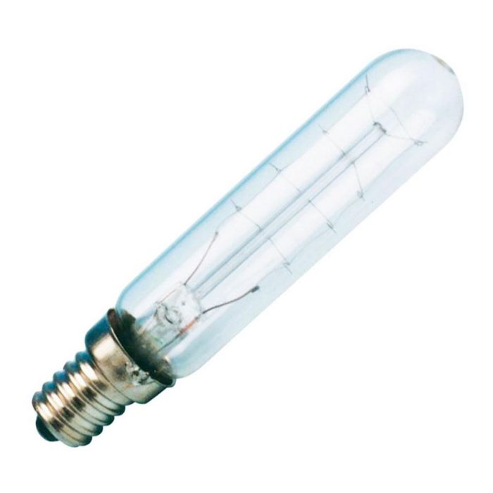 Fbright Bombilla Incandescente Tubular E14 25W 55 lúmenes 240-260V 25x80mm Clase G