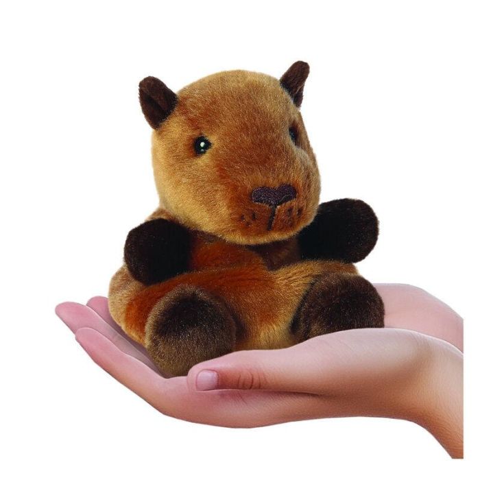 Aurora Peluche Capibara Suave Palm Pals 13 cm - Muñeco de Peluche Animal 5