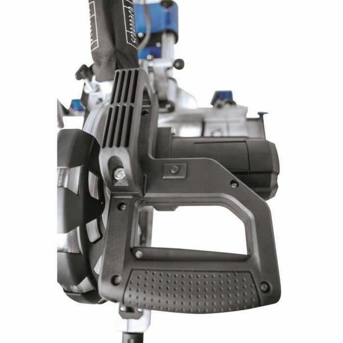 Scheppach Ingletadora Radial Eléctrica HM81LXU 216 mm - 2000 W - Con Láser, LED y 2 Extensiones de Soporte 2 Scheppach Ingletadora Radial Eléctrica HM81LXU 216 mm - 2000 W - Con Láser, LED y 2 Extensiones de Soporte 2