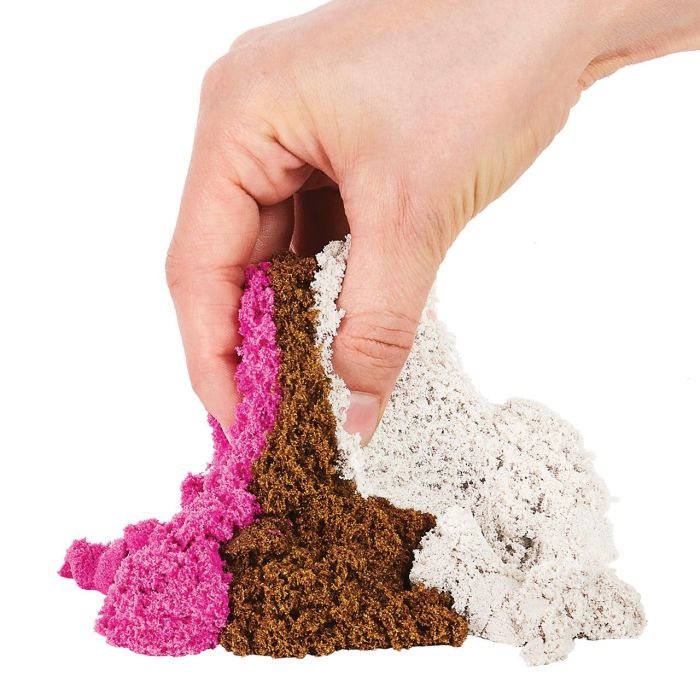 Spin Master 6059742 Kinetic Sand Ice Cream Treats Arena Mágica Perfumada Vainilla Chocolate Fresa con Accesorios +6 años 2 Spin Master 6059742 Kinetic Sand Ice Cream Treats Arena Mágica Perfumada Vainilla Chocolate Fresa con Accesorios +6 años 2