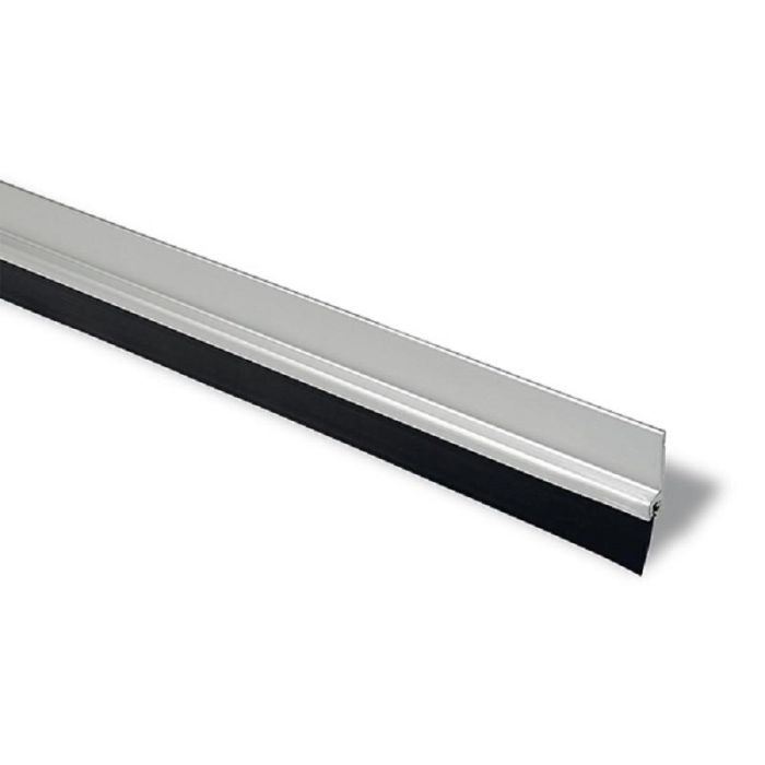 Brinox B82720A Burlete Adhesivo de Aluminio y Goma 100cm para Sobreponer