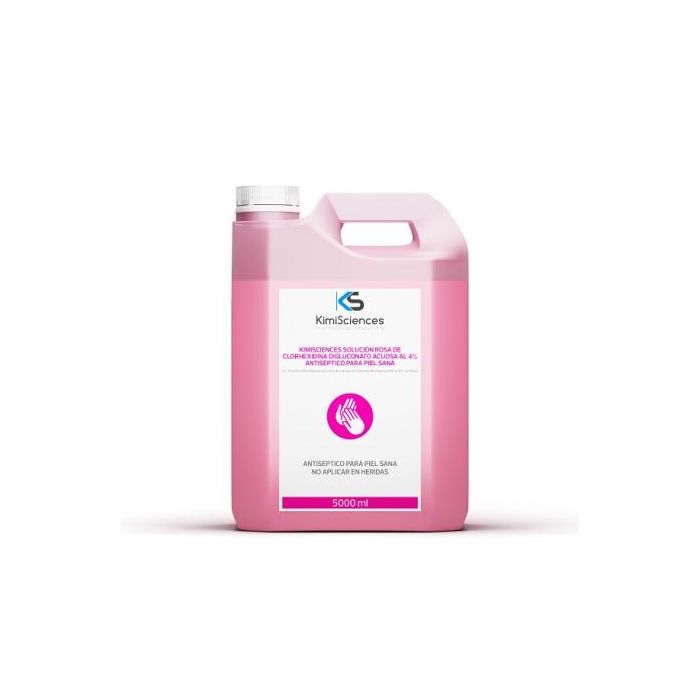 Kimipharma Solución Rosa de Clorhexidina 4% 5 L