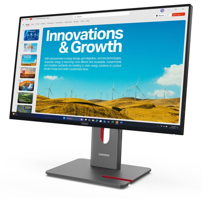 Lenovo P24QD-40 Monitor 23.8" QHD IPS 2560x1440 HDMI DP USB-C 140W 2 Lenovo P24QD-40 Monitor 23.8" QHD IPS 2560x1440 HDMI DP USB-C 140W 2