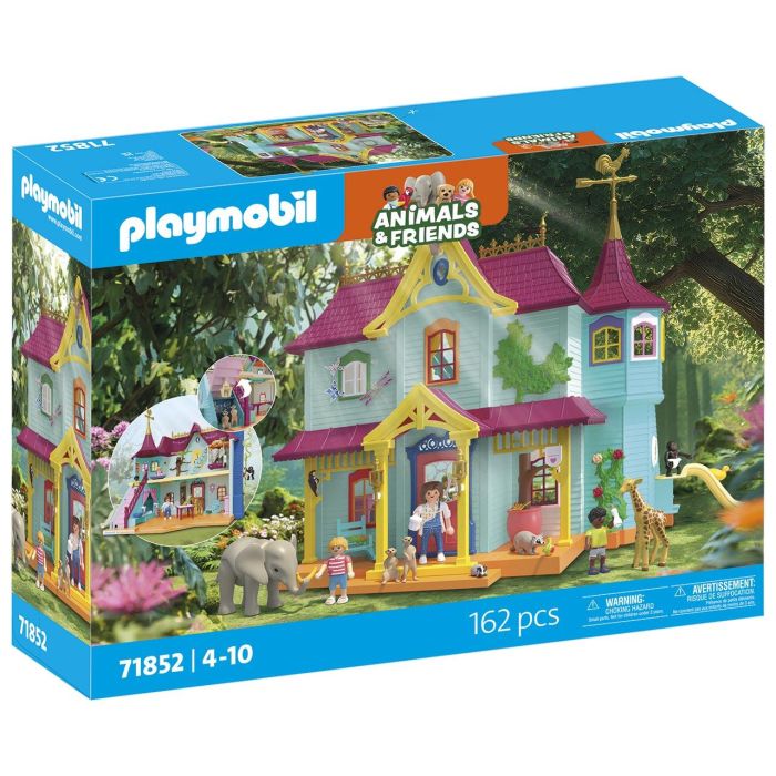 Playmobil 71852 Mansión Villa de Animales Animals & Friends - Juguete Infantil (+4 años)