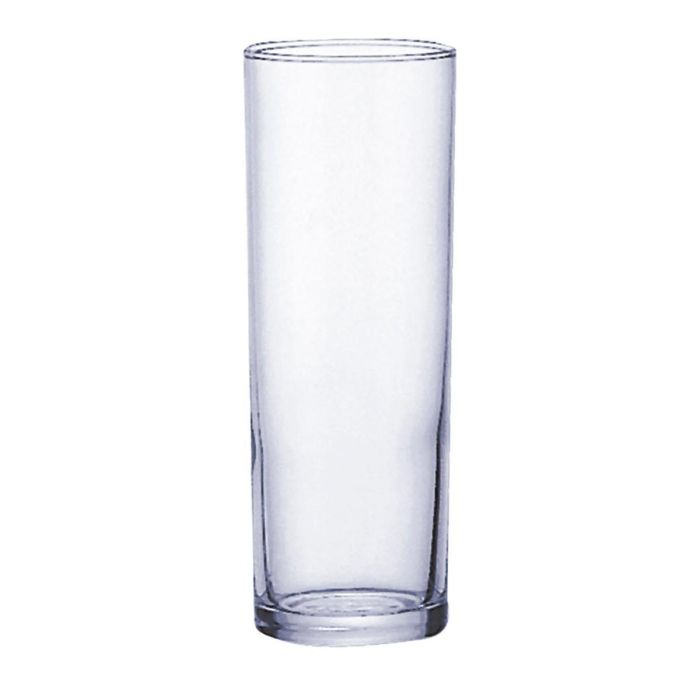 Arcoroc Vasos Altos Tubito de Vidrio Transparente – Caja de 24 unidades de 27 cL, Apto para Lavavajillas
