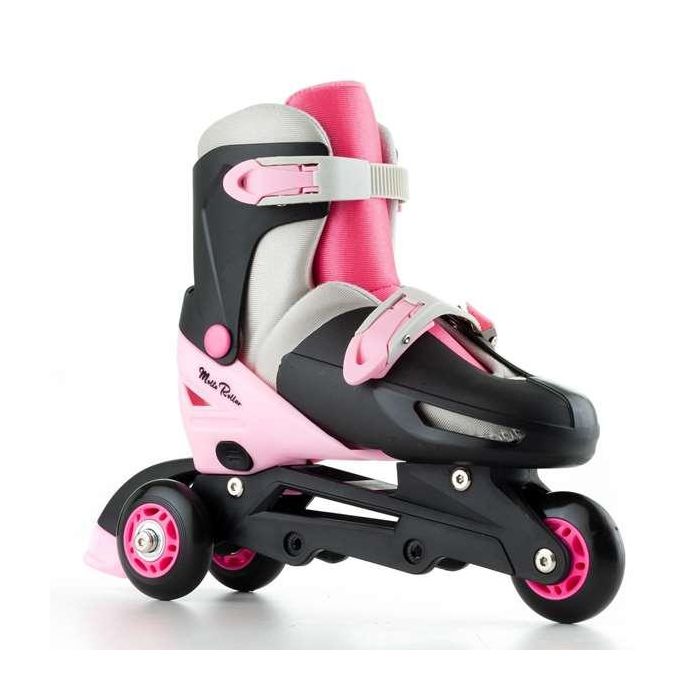 Patines 4 en linea rosa ajustable talla m ( 35/38) 1