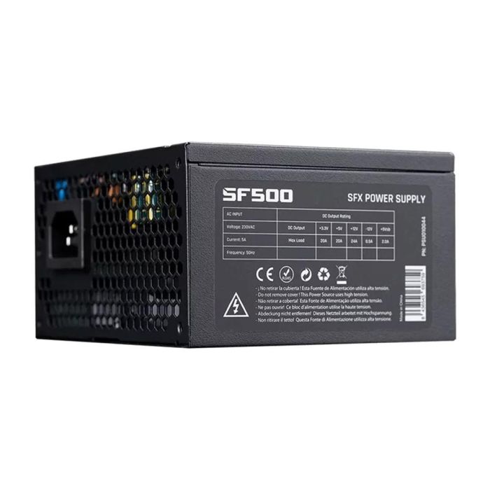 Hiditec PSU010044 Fuente de Alimentación SFX SF500 500W Ventilador 8cm 0 Hiditec PSU010044 Fuente de Alimentación SFX SF500 500W Ventilador 8cm 0