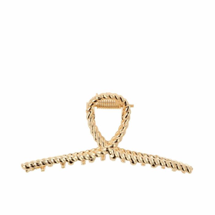 Inca Pinza para Cabello de Metal Dorado para Niños y Niñas Pequeños, Sujeción Ligera y con Estilo, Accesorio Capilar Elegante 1 Unidad