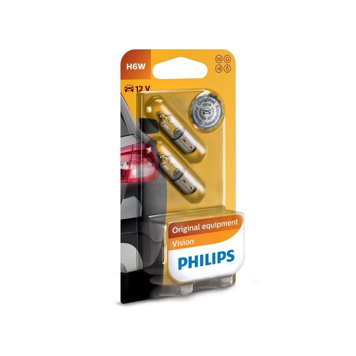 Philips H6 W 12 V6 W Bax9S B2 MTECPH 12036B2 Philips H6 W 12 V6 W Bax9S B2 MTECPH 12036B2
