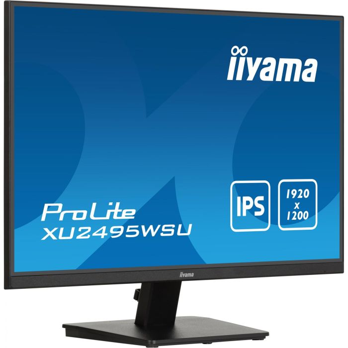 IIYAMA XU2495WSU-B7 Monitor 24" IPS Full HD (1920x1200) 16:10, HDMI, DP, USB-C, 4ms, Altavoces, Negro 4 IIYAMA XU2495WSU-B7 Monitor 24" IPS Full HD (1920x1200) 16:10, HDMI, DP, USB-C, 4ms, Altavoces, Negro 4