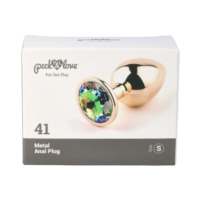 Plug Anal Pick&Love Nº 41 Dorado (7,6 cm) 4