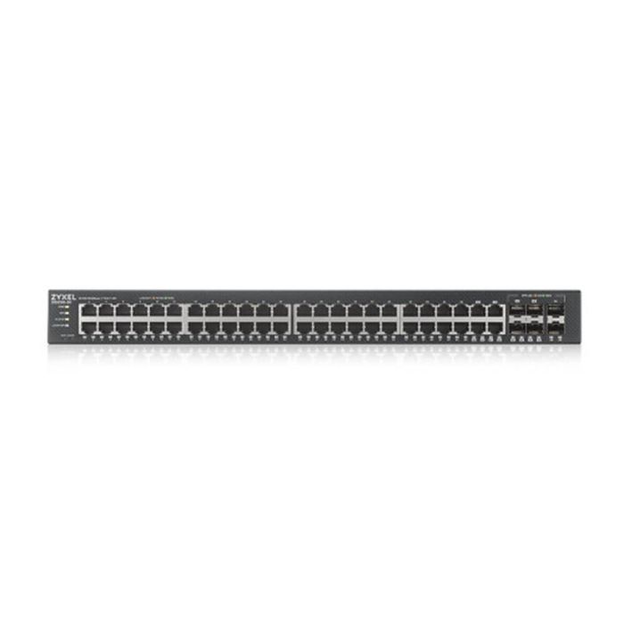 Zyxel GS2220-50-EU0101F Switch Gestionado L2, 44 Puertos Gigabit Ethernet (10/100/1000), 100 Gbit/s, Negro 0 Zyxel GS2220-50-EU0101F Switch Gestionado L2, 44 Puertos Gigabit Ethernet (10/100/1000), 100 Gbit/s, Negro 0