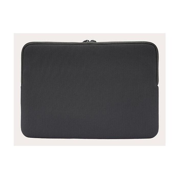 Tucano Colore Sleeve, Maletín Toploader para MacBook Air y Pro de 13 Pulgadas, 34.5 cm (13.6"), PET, Negro