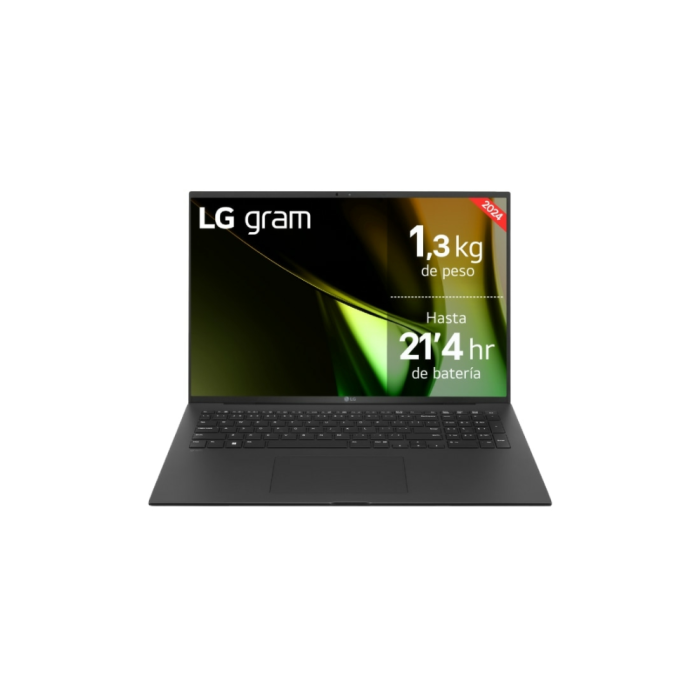 LG 17ZD90S-G.AX75B Portátil Gram Intel Core Ultra 7-155H, 16GB RAM, 512GB SSD, 17" IPS WQXGA, Sin Sistema Operativo