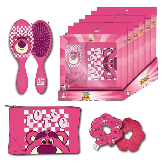 Cerdá Set de Belleza Infantil Caja Toy Story Lotso Rosa +3 Años 20x21.6x4 cm Cerdá Set de Belleza Infantil Caja Toy Story Lotso Rosa +3 Años 20x21.6x4 cm