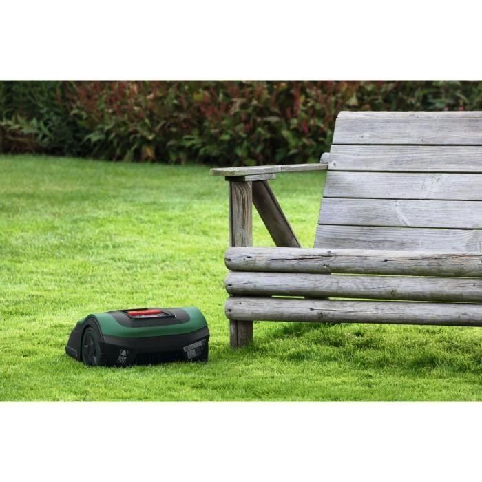 Bosch Indego S + 500 Robot Cortacésped Automático. Para un Césped Perfecto y un Mantenimiento sin Esfuerzo en Jardines de hasta 500 m² 4 Bosch Indego S + 500 Robot Cortacésped Automático. Para un Césped Perfecto y un Mantenimiento sin Esfuerzo en Jardines de hasta 500 m² 4