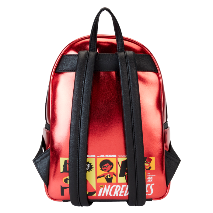 Mochila 20th Anniversary Los Increibles Disney Pixar Loungefly 30cm 5