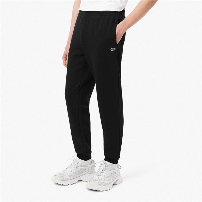 Pantalón Largo Deportivo Lacoste Core Performance Negro Hombre 3