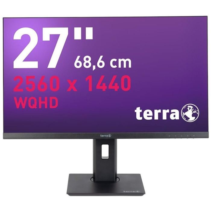 68.6cm/27" (2560x1440) Terra 2775W PV v3 16:9 WQHD 5ms 75Hz HDMI DP USB-C RJ45 Speaker Black 0 68.6cm/27" (2560x1440) Terra 2775W PV v3 16:9 WQHD 5ms 75Hz HDMI DP USB-C RJ45 Speaker Black 0