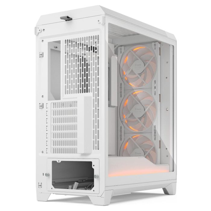 Fractal Design Meshify 3 Midi Torre ATX EATX micro ATX Mini-ITX Blanca Panel de Vidrio Templado RGB Clear Tint