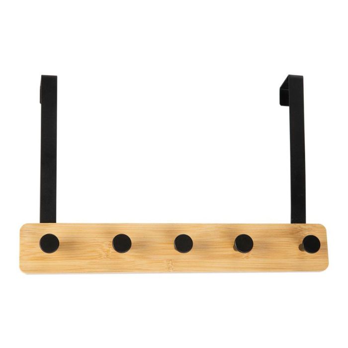 Andrea House Perchero colgador de puerta nórdico negro de metal 38x25cm ax72099 0 Andrea House Perchero colgador de puerta nórdico negro de metal 38x25cm ax72099 0