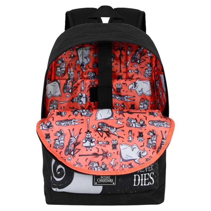 Mochila HS FAN 2.2 Love Disney Pesadilla Antes de Navidad Negro 3