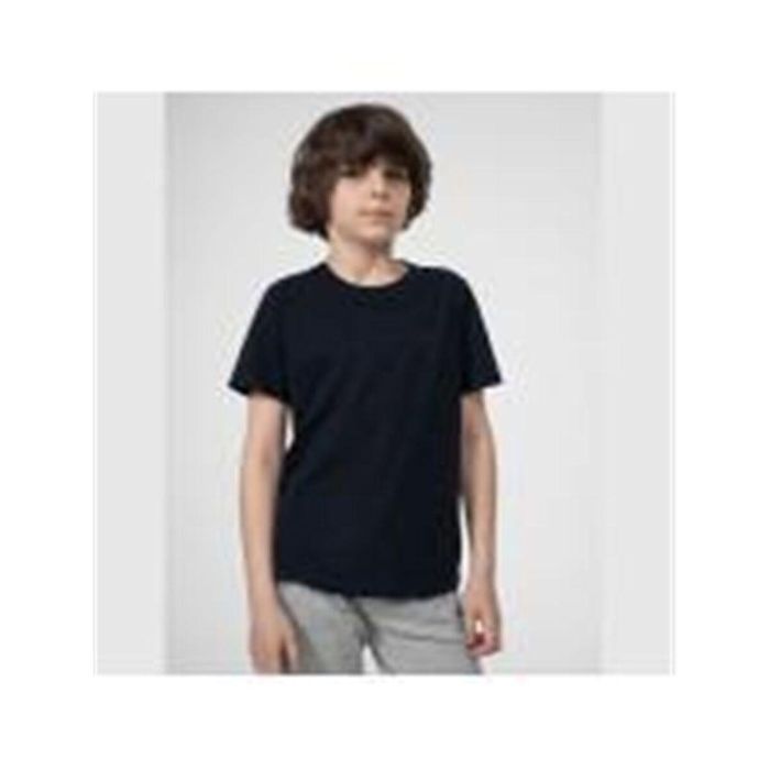 Camiseta de Manga Corta Infantil 4F Negro 2