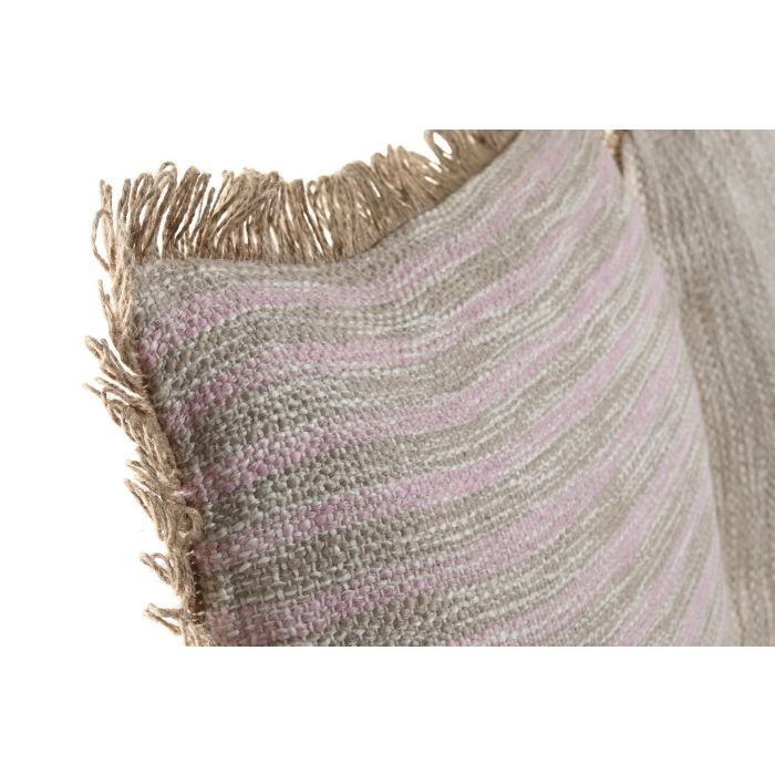 Cojin Alpino DKD Home Decor Rosa Marron Claro 15 x 45 x 45 cm (4 Unidades) 1 Cojin Alpino DKD Home Decor Rosa Marron Claro 15 x 45 x 45 cm (4 Unidades) 1