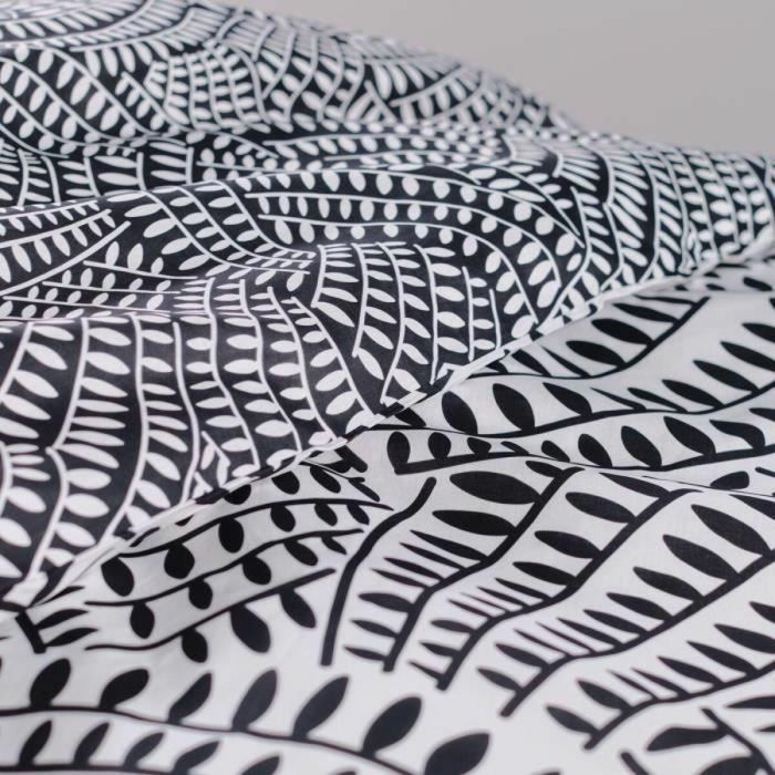 Today TOD3574641203122 Juego de cama doble 100% Algodón 260x240 cm Blanco y Negro 2 Today TOD3574641203122 Juego de cama doble 100% Algodón 260x240 cm Blanco y Negro 2