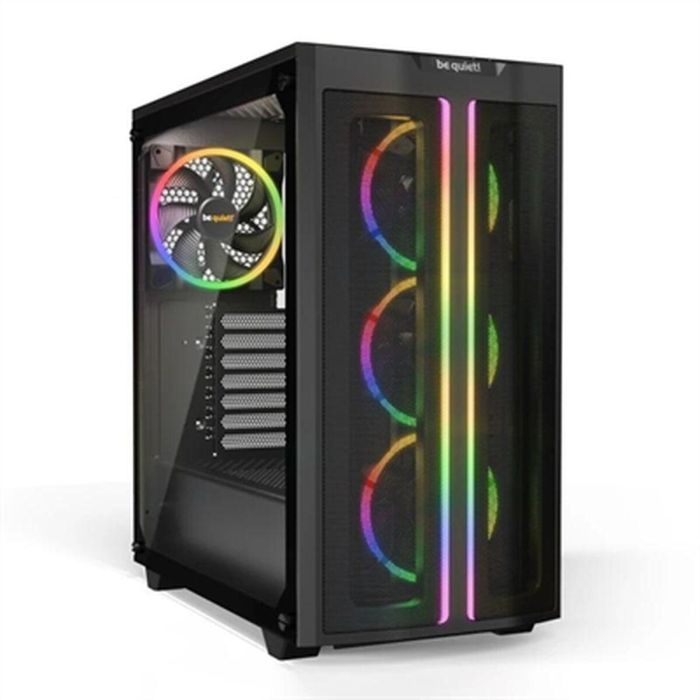 be quiet! PURE BASE 500 FX Black Midi Tower PC Caja Negra con Ventana y Iluminación RGB
