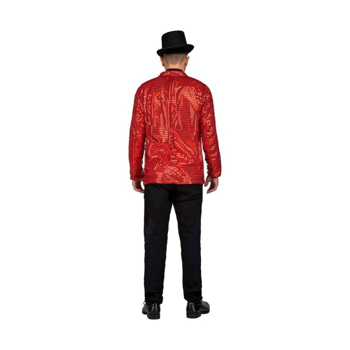 Disfraz chaqueta showman rojo talla m-l 3