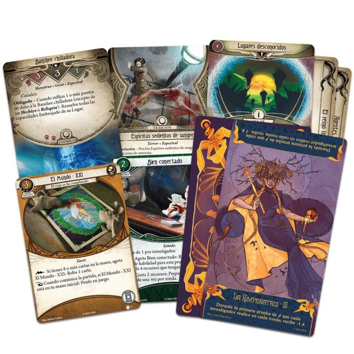 Fantasy Flight Games AHC61ES Arkham Horror LCG: Regreso a El círculo roto Juego de Cartas Cooperativo 1