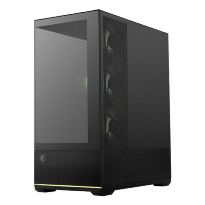 MSI MAG PANO 110R PZ Carcasa Midi Tower Negro, Ventiladores 3x120mm, Vidrio Templado, Soporte ATX, 306-7G28R21-JA4