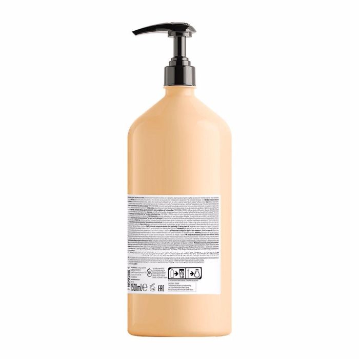 L'Oreal Champú Absolut Repair Gold Reparador Fortalecedor Cabello Dañado con Proteína de Quinoa Dorada 1500ml Nuevo Formato