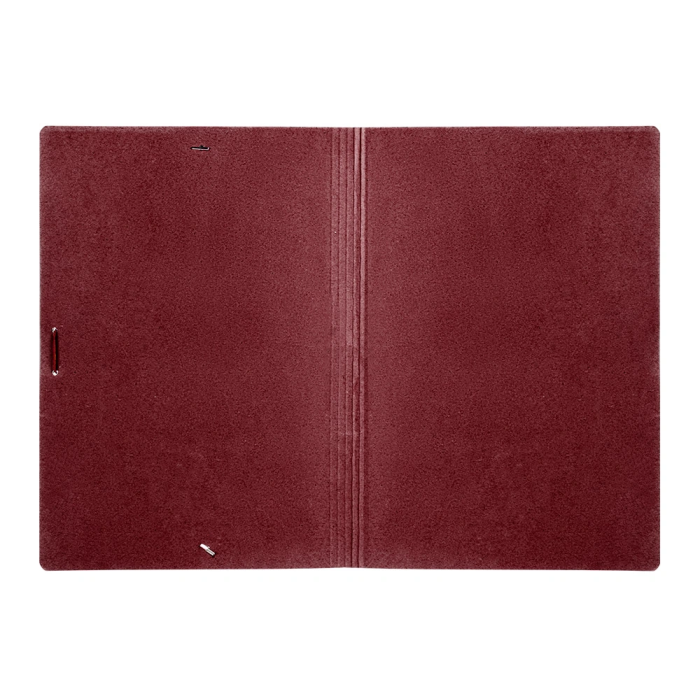 Liderpapel Carpeta para Planos A3, Cartón Gofrado, Cierre con Gomas, Pintado UVI, Rojo 6