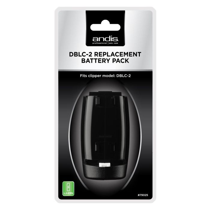 Andis Cu03020 Batería Recambio para Andis DBLC-2 Pulse ZR II Iones Litio 3h Autonomía 2h Carga 2 Andis Cu03020 Batería Recambio para Andis DBLC-2 Pulse ZR II Iones Litio 3h Autonomía 2h Carga 2