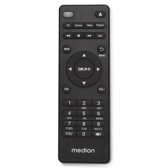 Minicadena Hi-Fi - MEDION - Radio por Internet DAB/FM - Reproductor de CD - 2 x 150 W - Negro 4 Minicadena Hi-Fi - MEDION - Radio por Internet DAB/FM - Reproductor de CD - 2 x 150 W - Negro 4