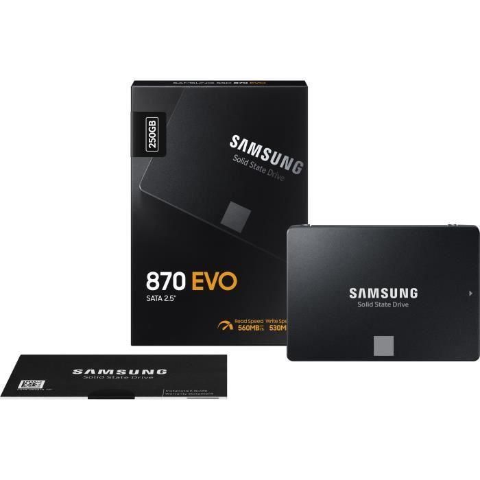 Disco Duro SSD Samsung 870 EVO 2,5" SATA3 1 TB SSD 2