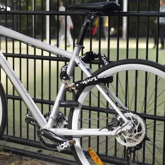 Master Lock Cadena Antirrobo para Moto de Alta Seguridad L0,9m 5