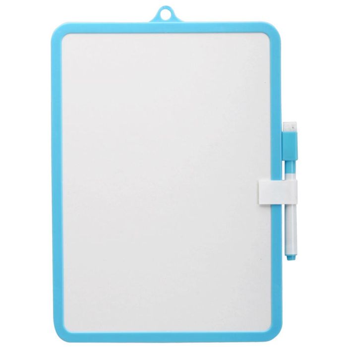 Createur de Genie Pizarra Doble Cara Con Rotulador Borrable Fucsia Verde Azul 5